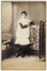 Porträt, 1888 (Albuminabzug)